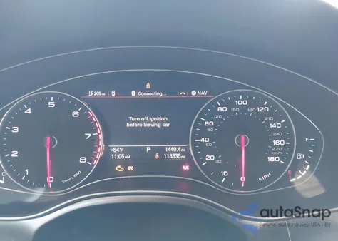 2013 Audi A6 2.0T Premium z USA, uszkodzony, nr VIN WAUGFAFC1DN023961